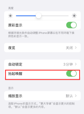 娄星苹果授权维修站分享iPhone轻点无法唤醒怎么办