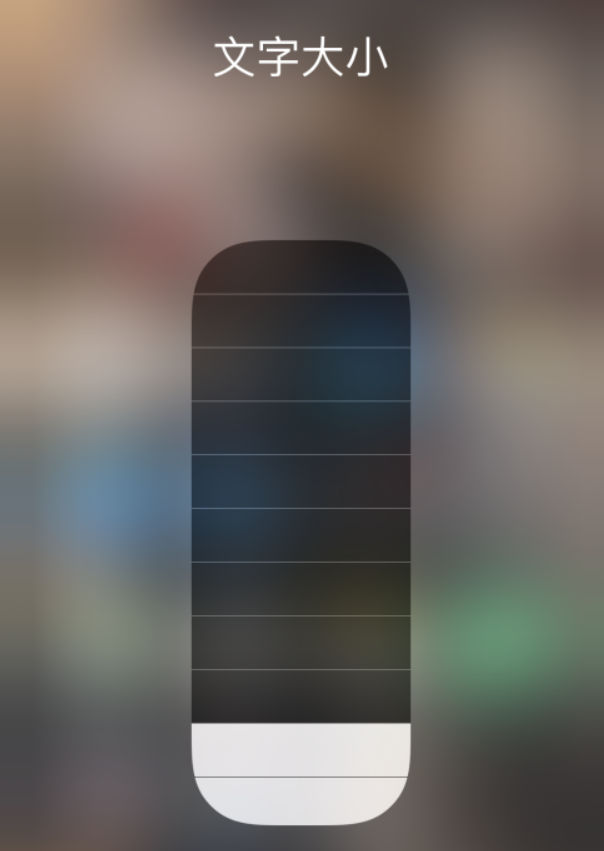 娄星苹果手机维修分享小技巧：在 iPhone 控制中心快速调节字体大小 